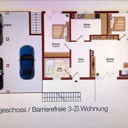 Gaestehaus/fewos/boardinghaus Sued 4* Lüneburg