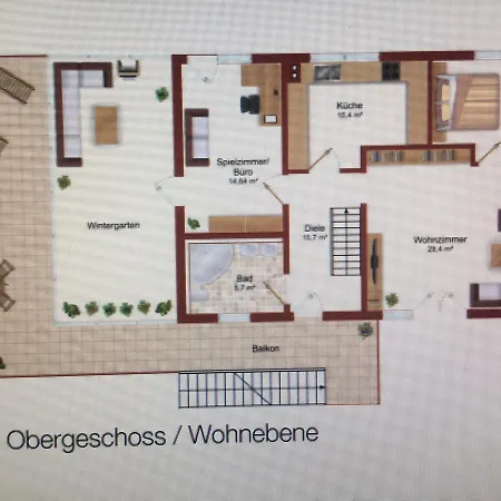 Gaestehaus/fewos/boardinghaus Sued 4* リューネブルク