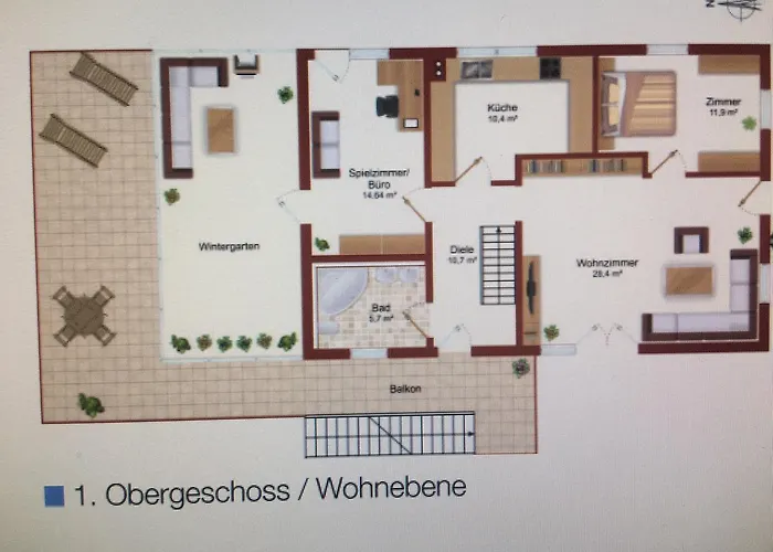 Gaestehaus/fewos/boardinghaus Sued 4* Lüneburg